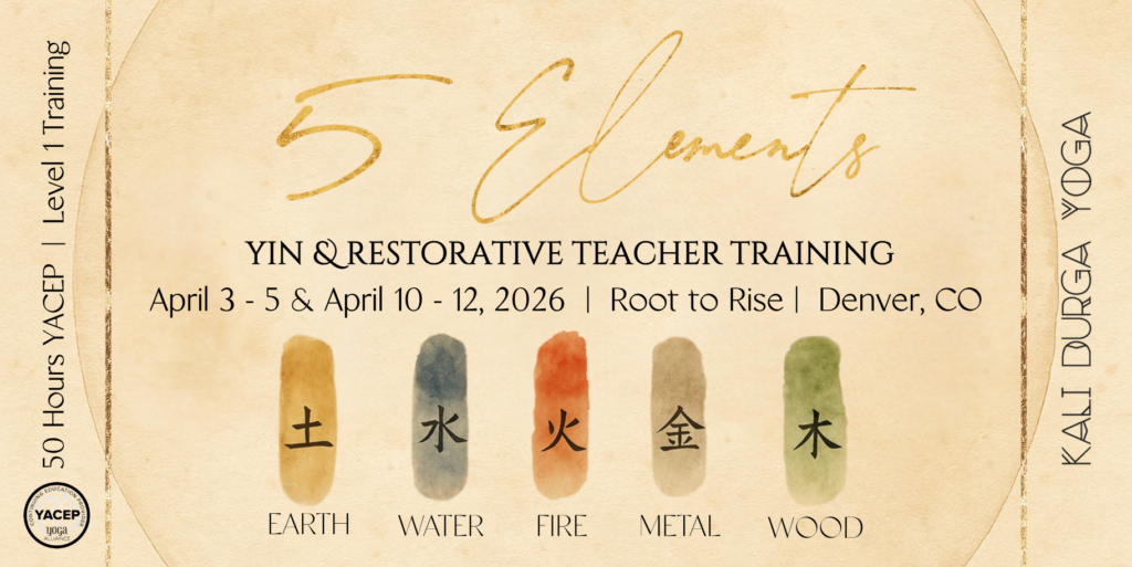 50 Hour Yin Training | Exploring the 5 Elements with Kali Basman